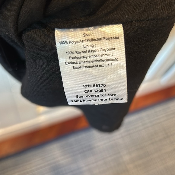 Anthropology! Carin Bahl astronomy black sequin sleeveless shift dress size 8 - Picture 5 of 9